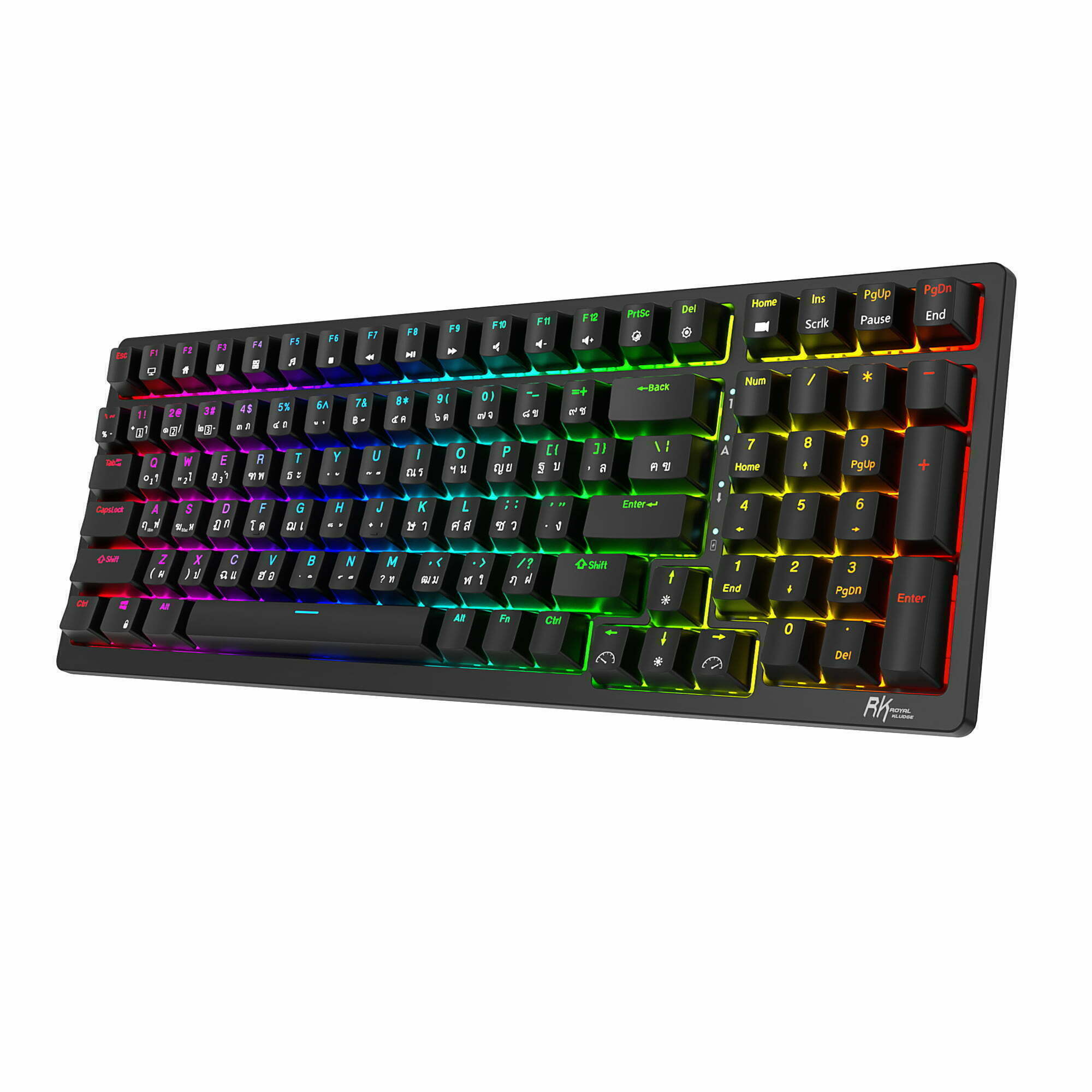 RK Royal Kludge Rk98 Tri Mode RGB Hotswap(Huano Switch) » Spark Technology