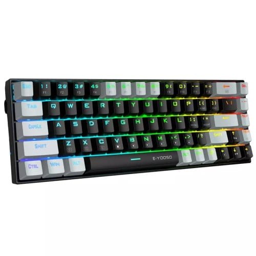 E-YOOSO Z686 RGB 68 Keys Mechanical Keyboard » Spark Technology